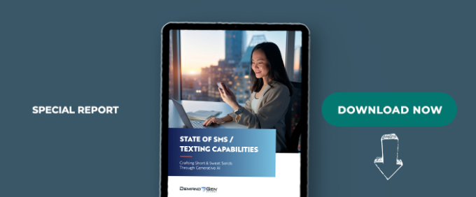 State Of SMS/Texting Capabilities: Crafting Short &amp; Sweet Sends Through Generative AI
