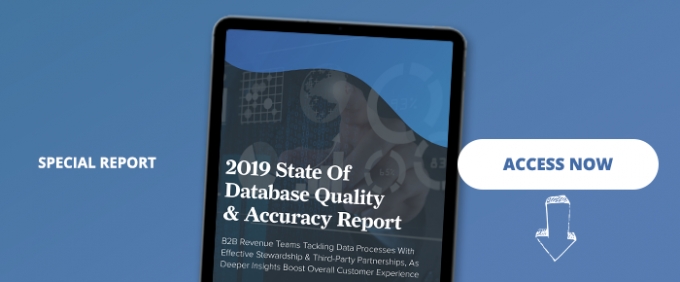 2019 State Of Database Quality &amp; Accuracy Report