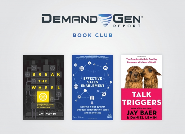 DGR Book Club: 3 New Reads To Help Marketing &amp; Sales Teams Grow