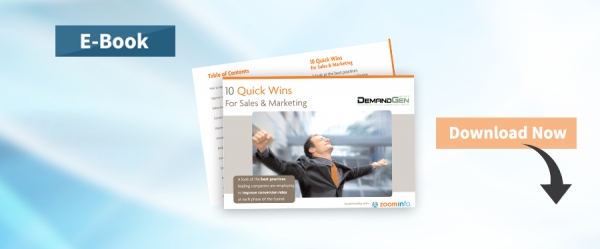 10 Quick Wins For Sales &amp; Marketing