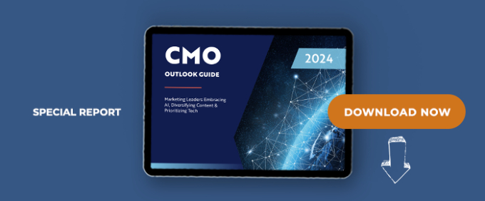 2024 CMO Outlook Guide: Marketing Leaders Embracing AI, Diversifying Content &amp; Prioritizing Tech